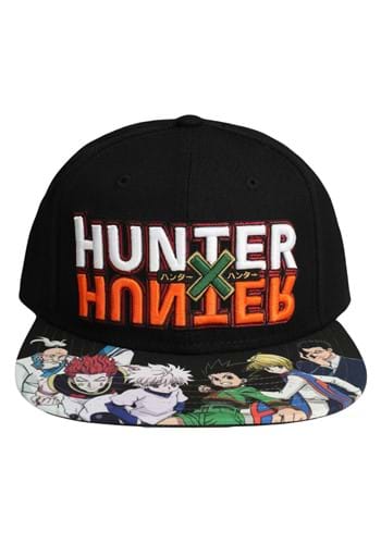 Hunter x Hunter Logo Flat Bill Snapbacks