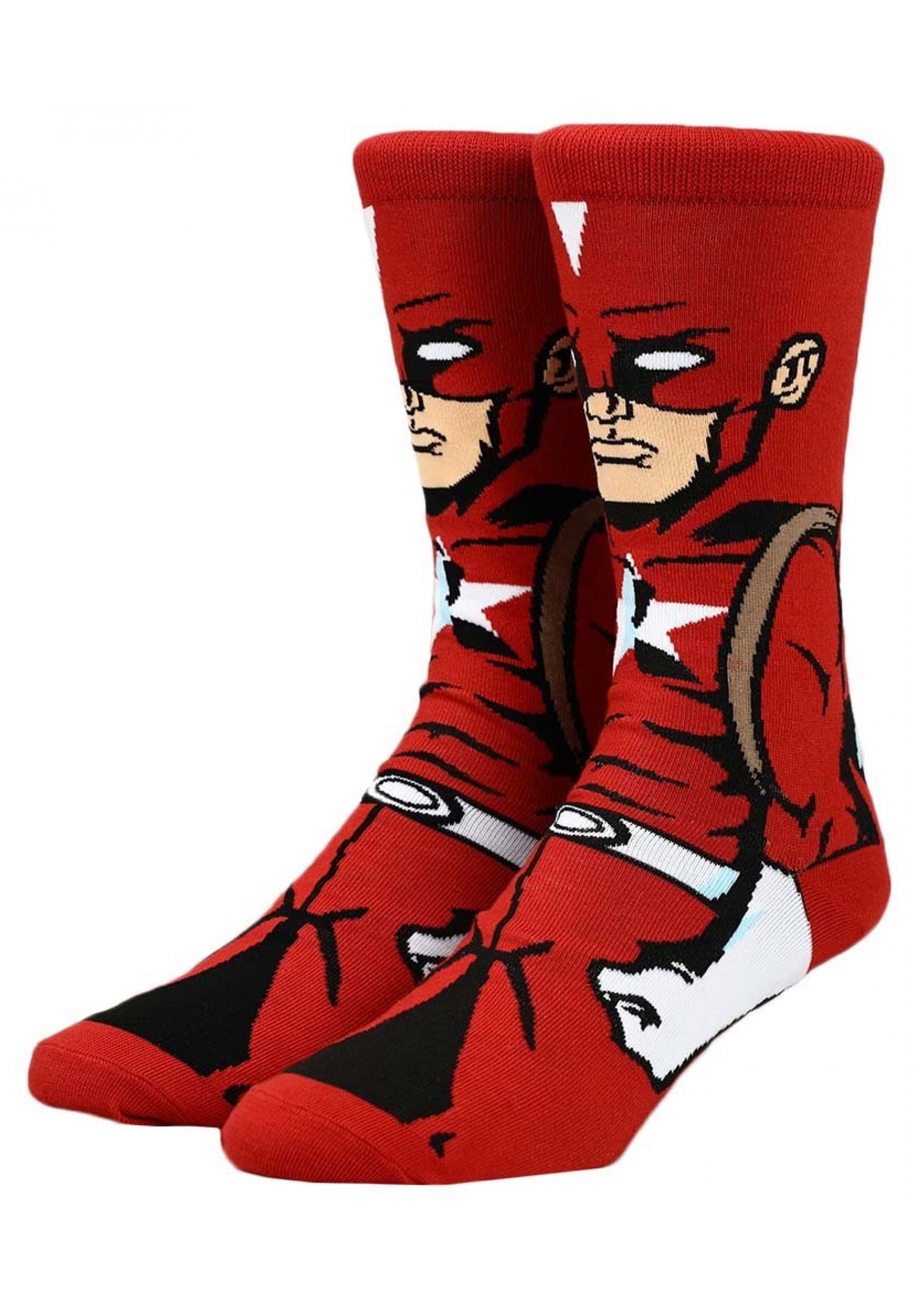 Marvel Black Widow 360 Character Socks