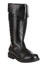 Tall Mens Black Costume Boots