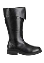 Tall Mens Black Costume Boots Alt 2