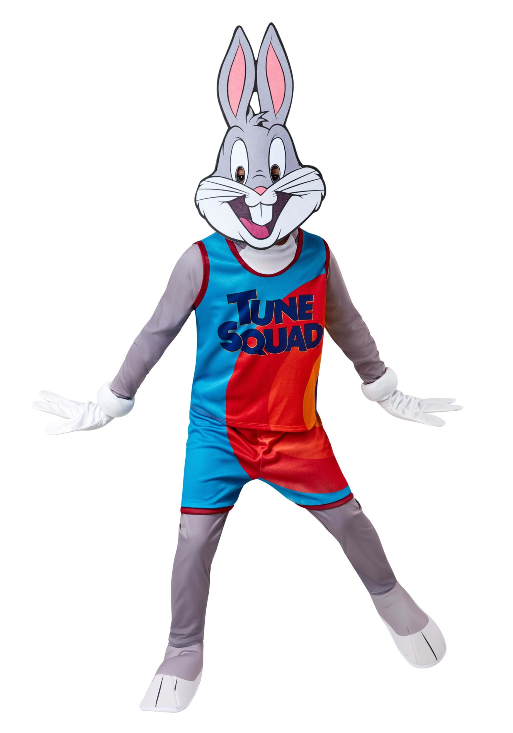 Kid's Space Jam 2 Bugs Bunny Tune Squad Fancy Dress Costume