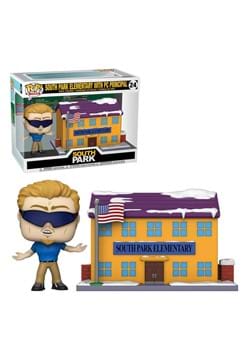 Funko POP TOWN South Park Elementary with PC Principal