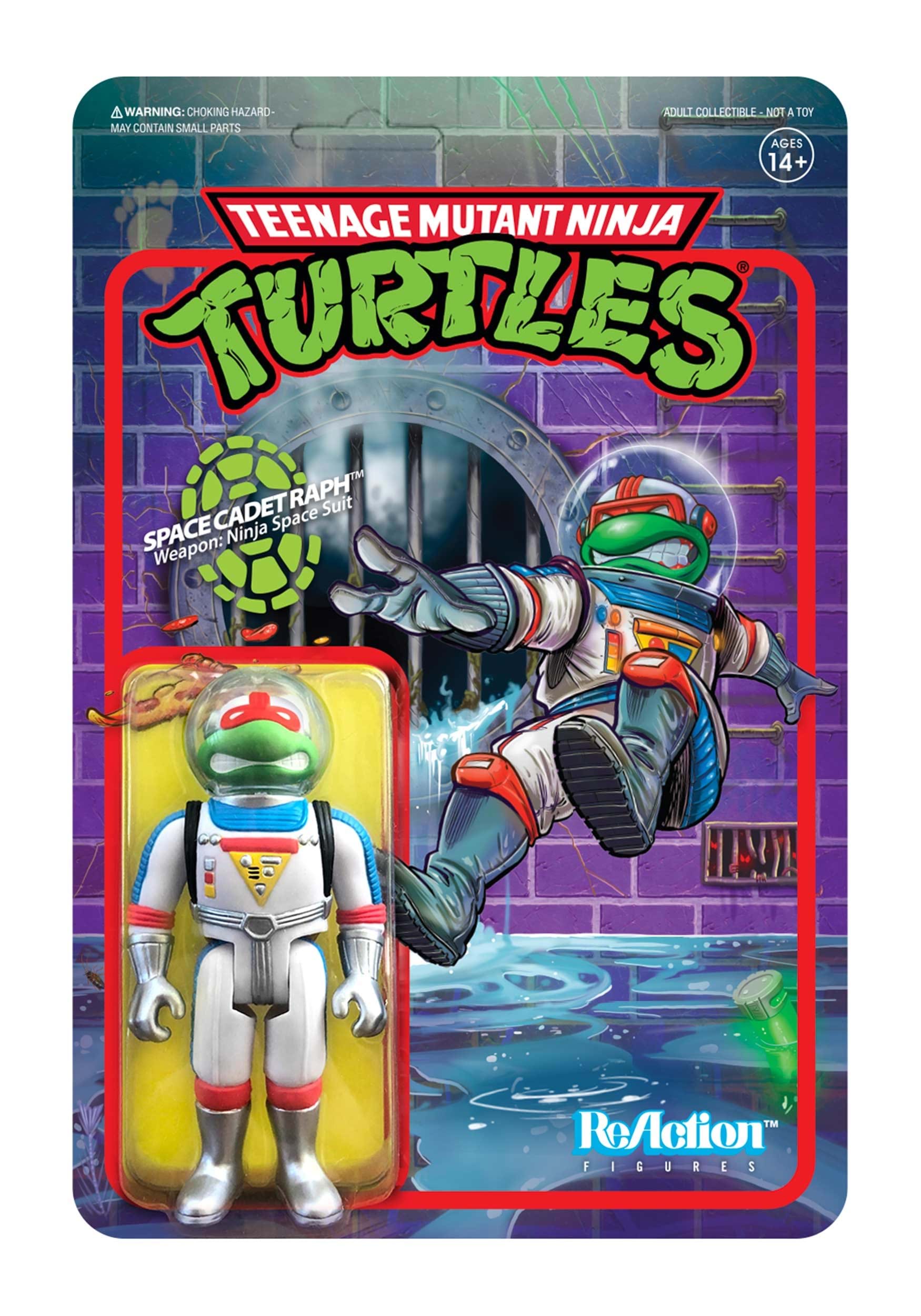 Teenage Mutant Ninja Turtles ReAction Space Cadet Raphael Figure