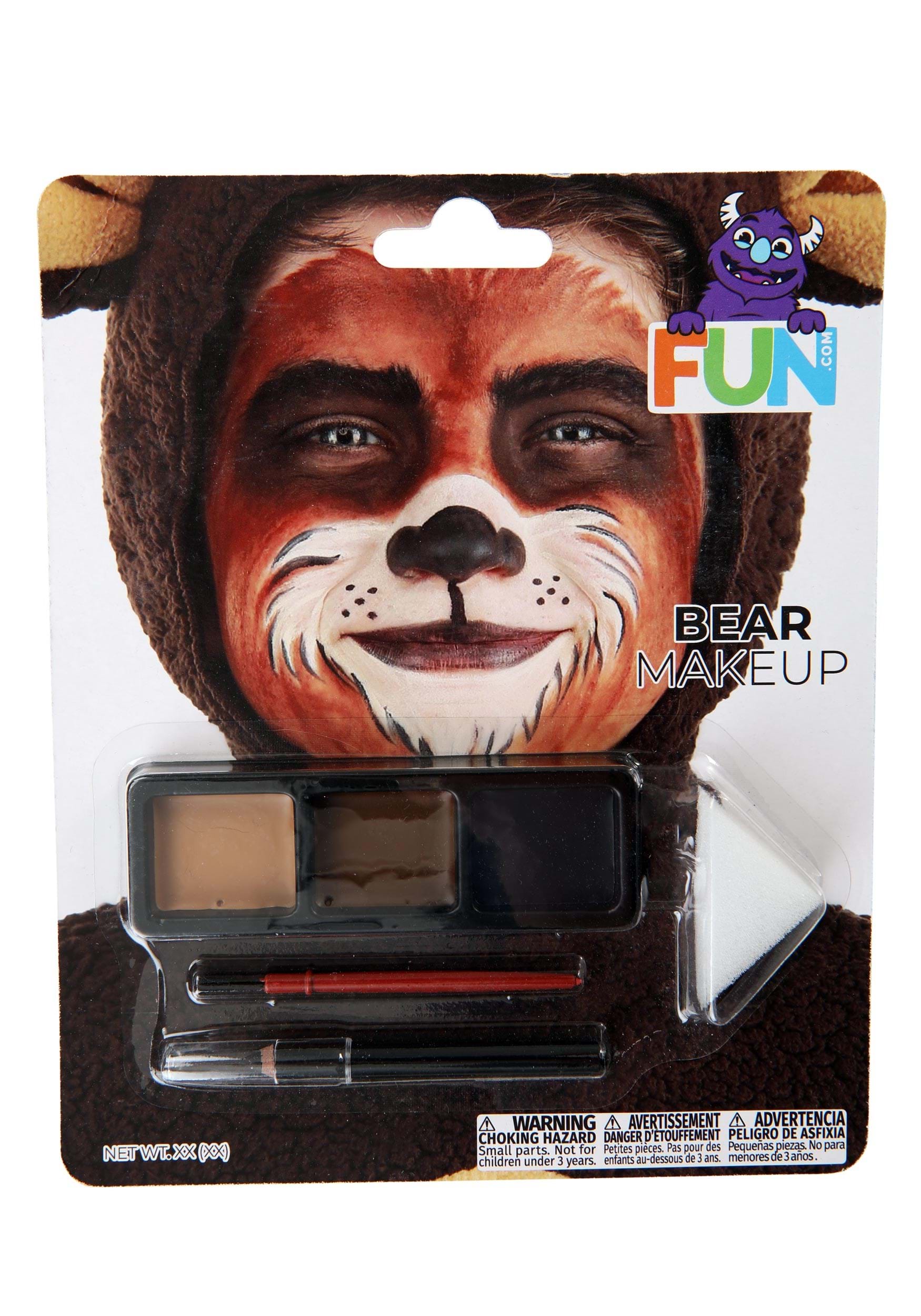 Bear Makeup Accessory Kit , Animal Makeup Kits