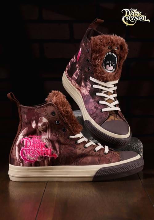 Fizzgig and Skeksis The Dark Crystal High Top Shoes