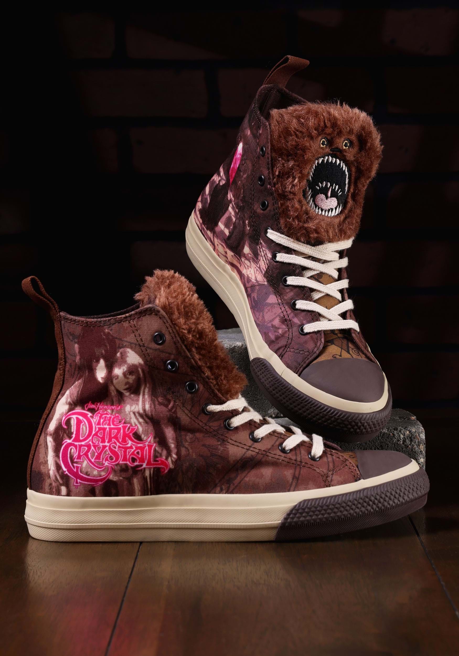 Fizzgig And Skeksis The Dark Crystal High Top Shoes