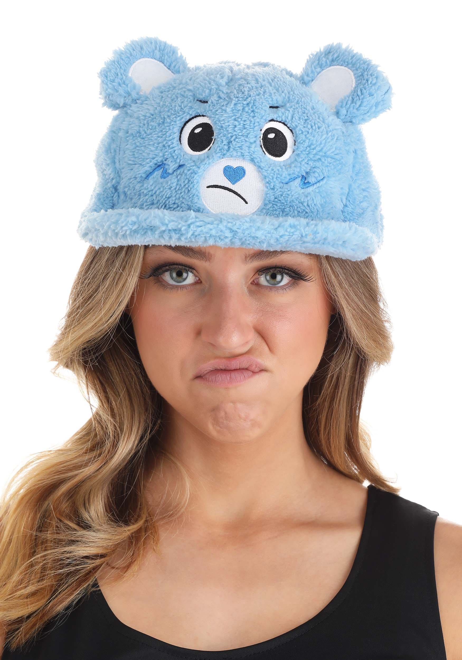 Care Bears Grumpy Bear Fuzzy Cap , Care Bears Accessories