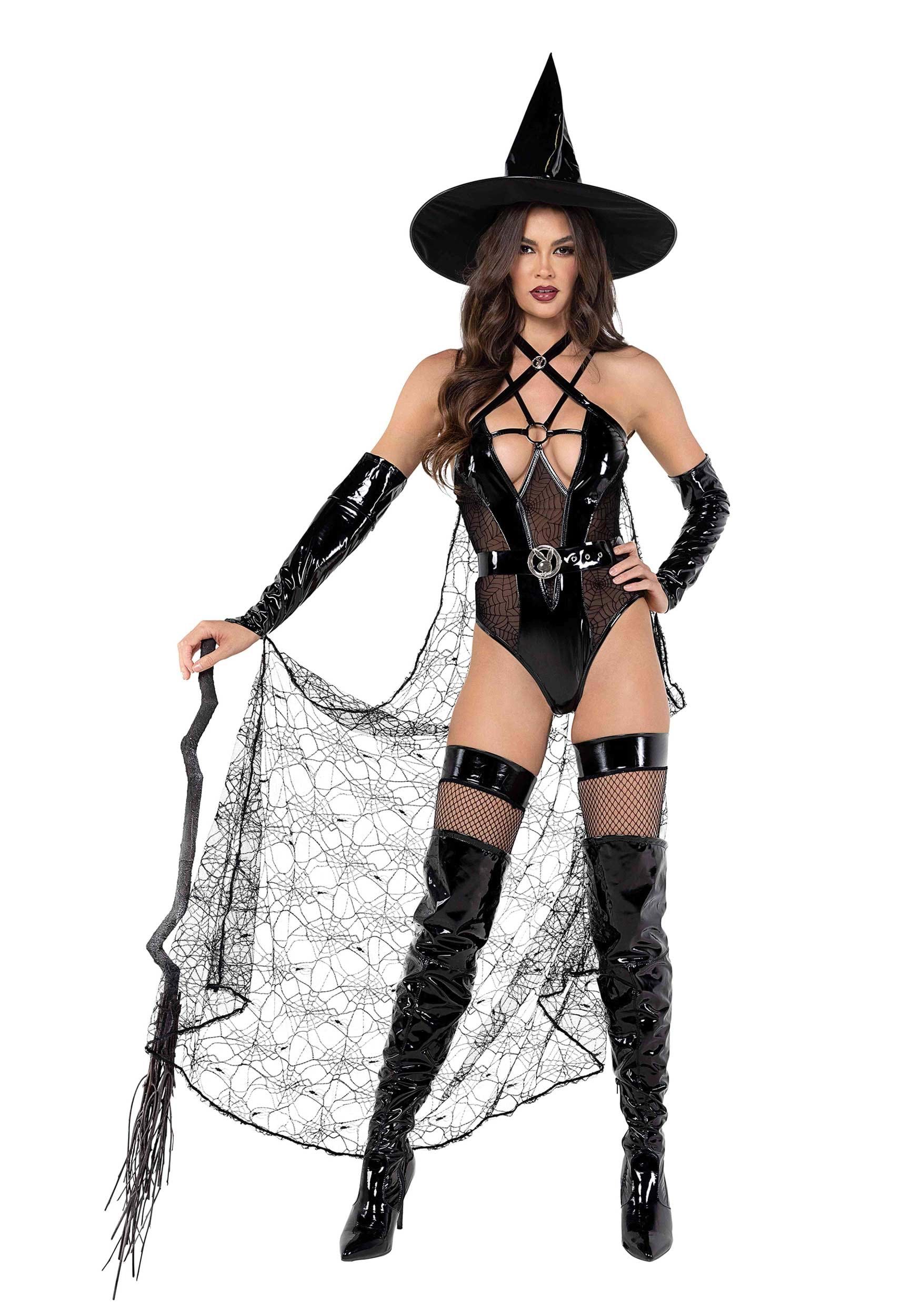 Playboy Wicked Witch Women's Fancy Dress Costume