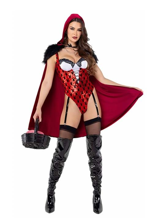 Women's Playboy Red Riding Hood Costume