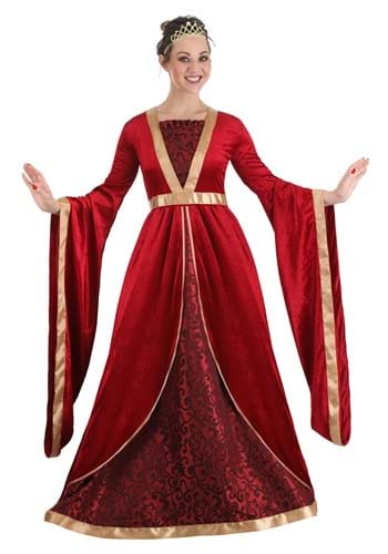 Womens Renaissance Maiden Costume Dress
