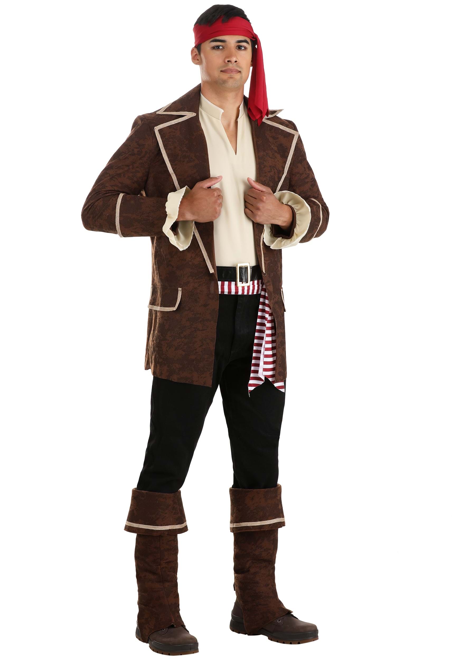 Plunderous Pirate Adult Fancy Dress Costume