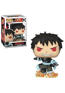 POP Animation Fire Force Shinra with Fire