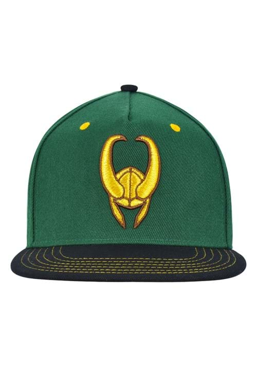 LOKI GOLD 3D EMB FLAT BRIM HAT