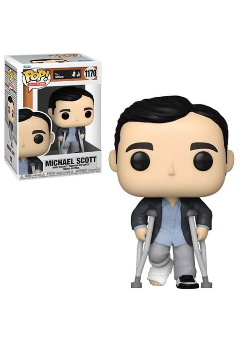 Funko POP TV The Office Michael Standing w Crutches