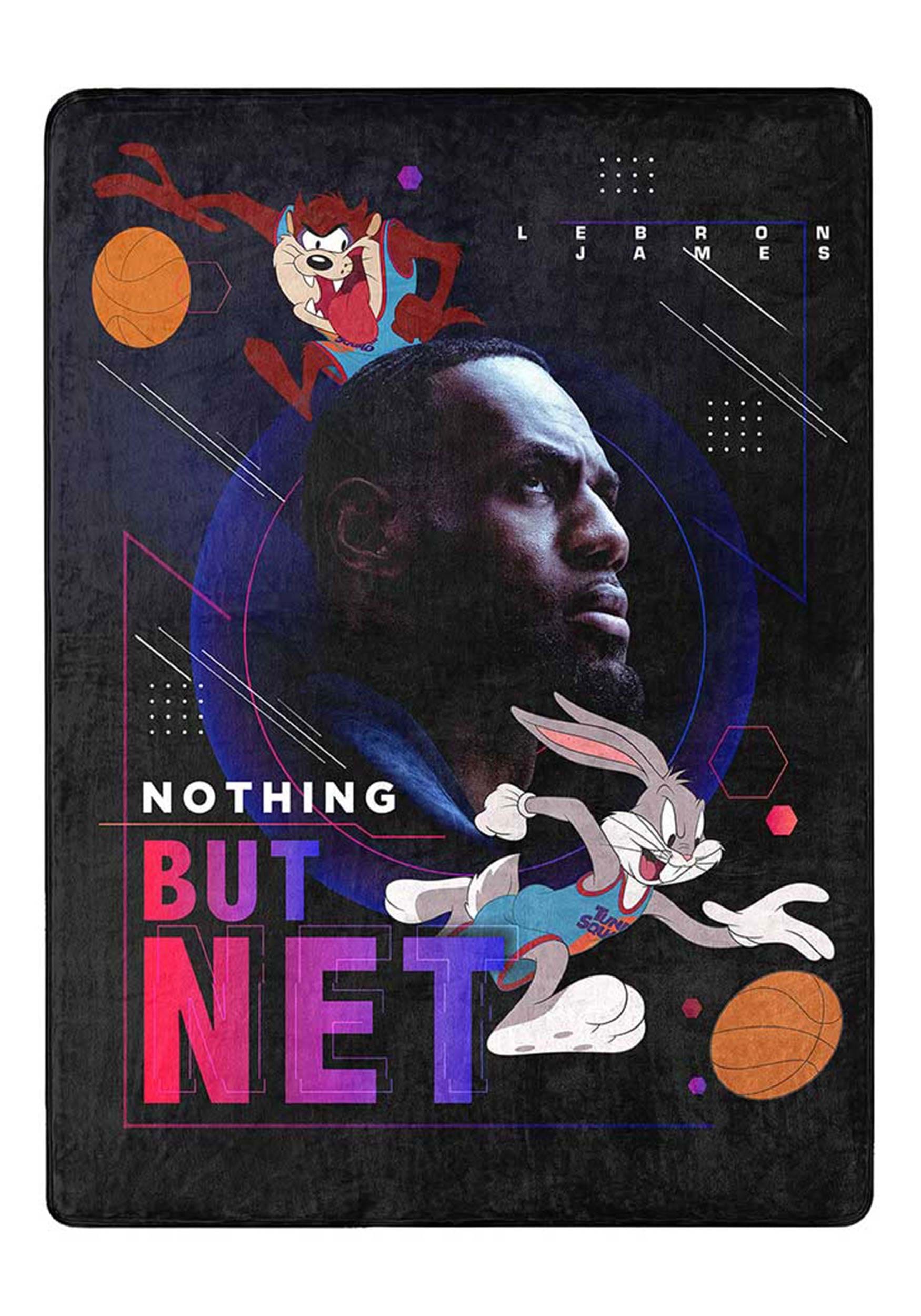 46x60  Space Jam 2 Nothing But Net Silk Touch Throw Blanket
