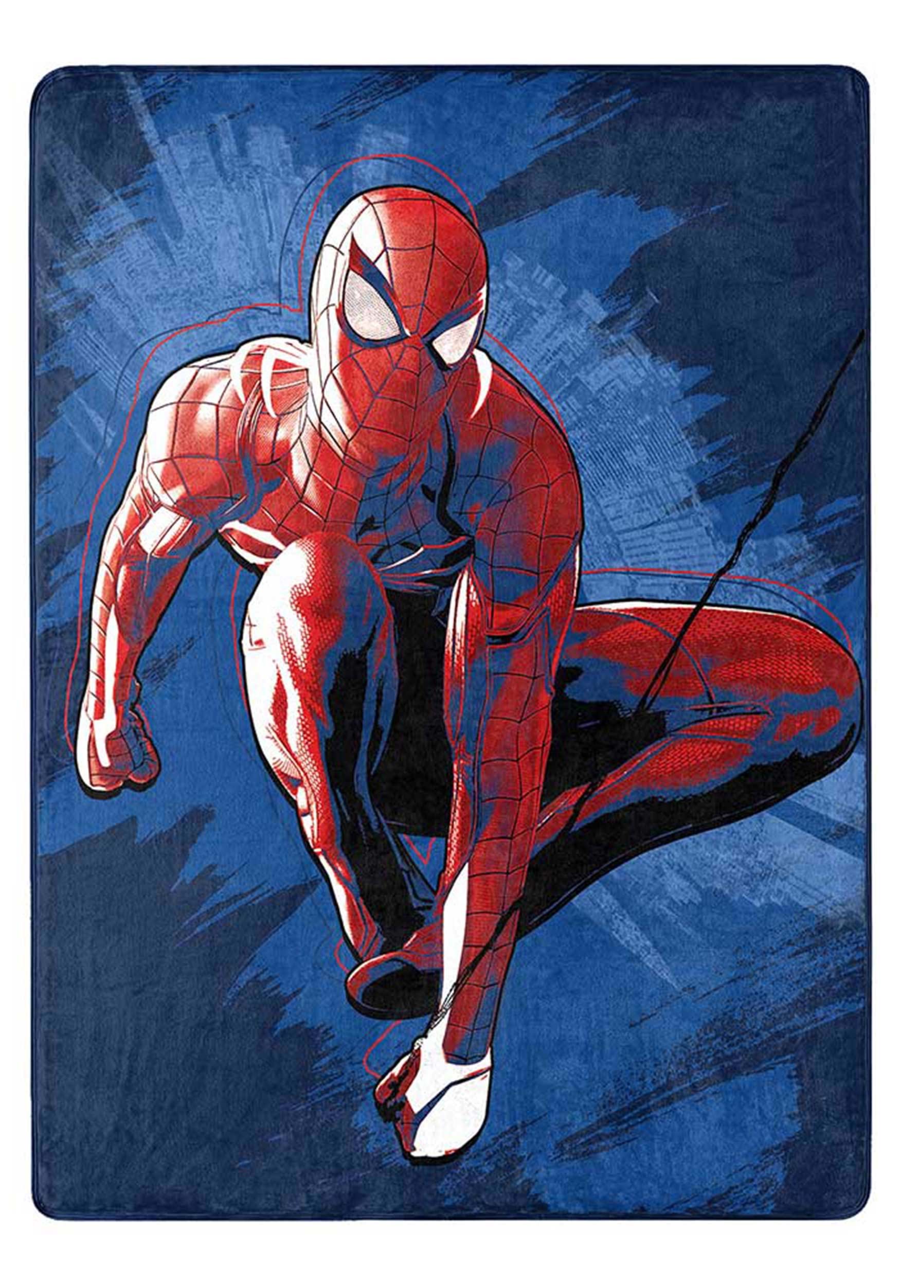 46x60 Spider-Man Spidey Splash Silk Touch Throw , Marvel Blankets