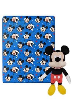 Mickey Mouse Comic Pop Throw Blanket and Pillow