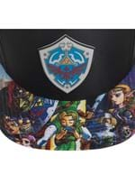 Zelda Sublimated Flat Bill Snapback Alt 4