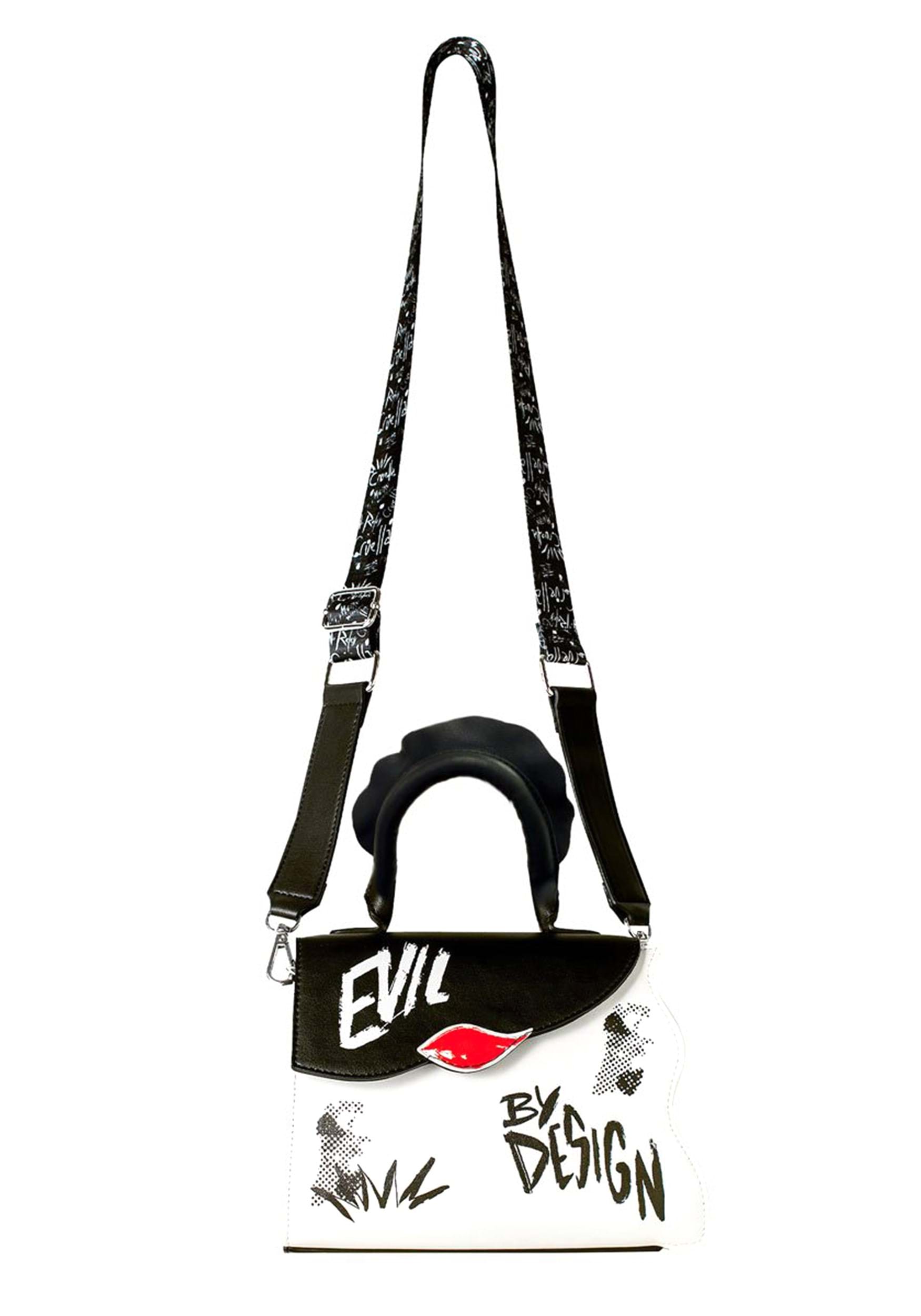“Evil By Design” Disney Cruella Satchel Bag , Disney Bags