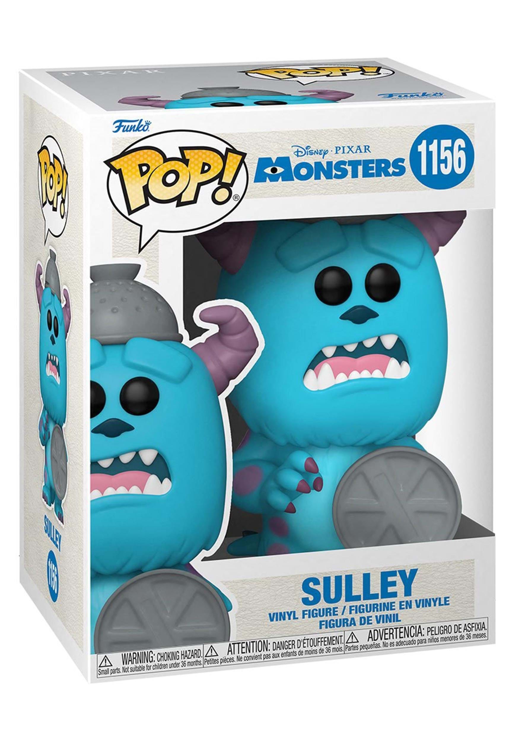 Funko POP Disney: Monsters Inc 20th- Sulley With Lid Figure