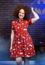 Womens Cakeworthy Batman Button Up Dress Alt 1