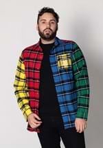 Unisex Hogwarts Patchwork Flannel Alt 5