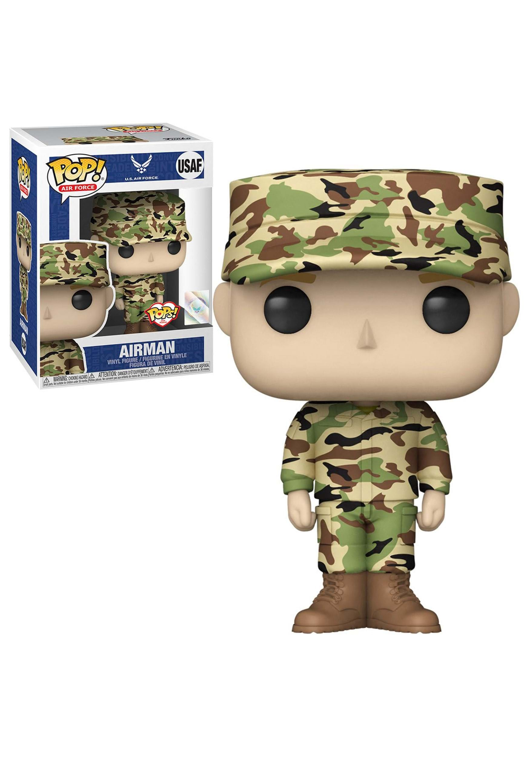 Funko POP Military: Air Force Male 1 - Camo Figure