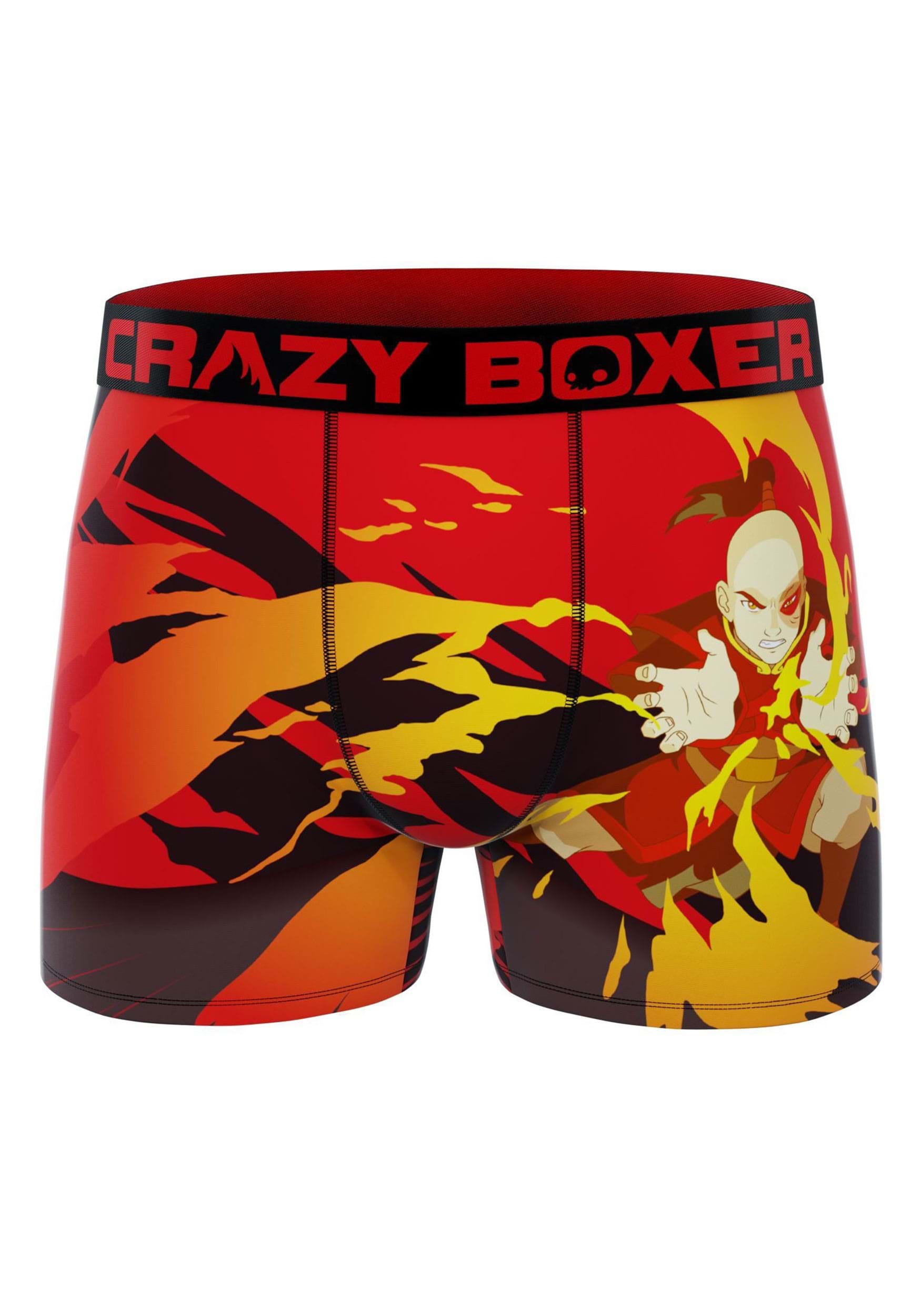 2 Pack Zuko And Avatar Men's Boxer Briefs , Men's Underwear