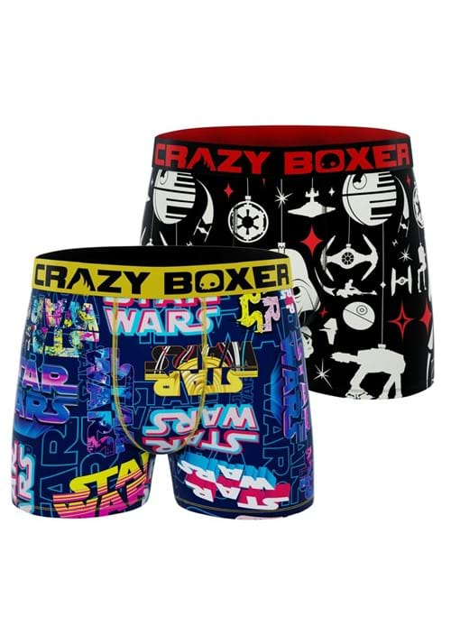 Men's 2 Pack Christmas Star Wars Boxer Briefs