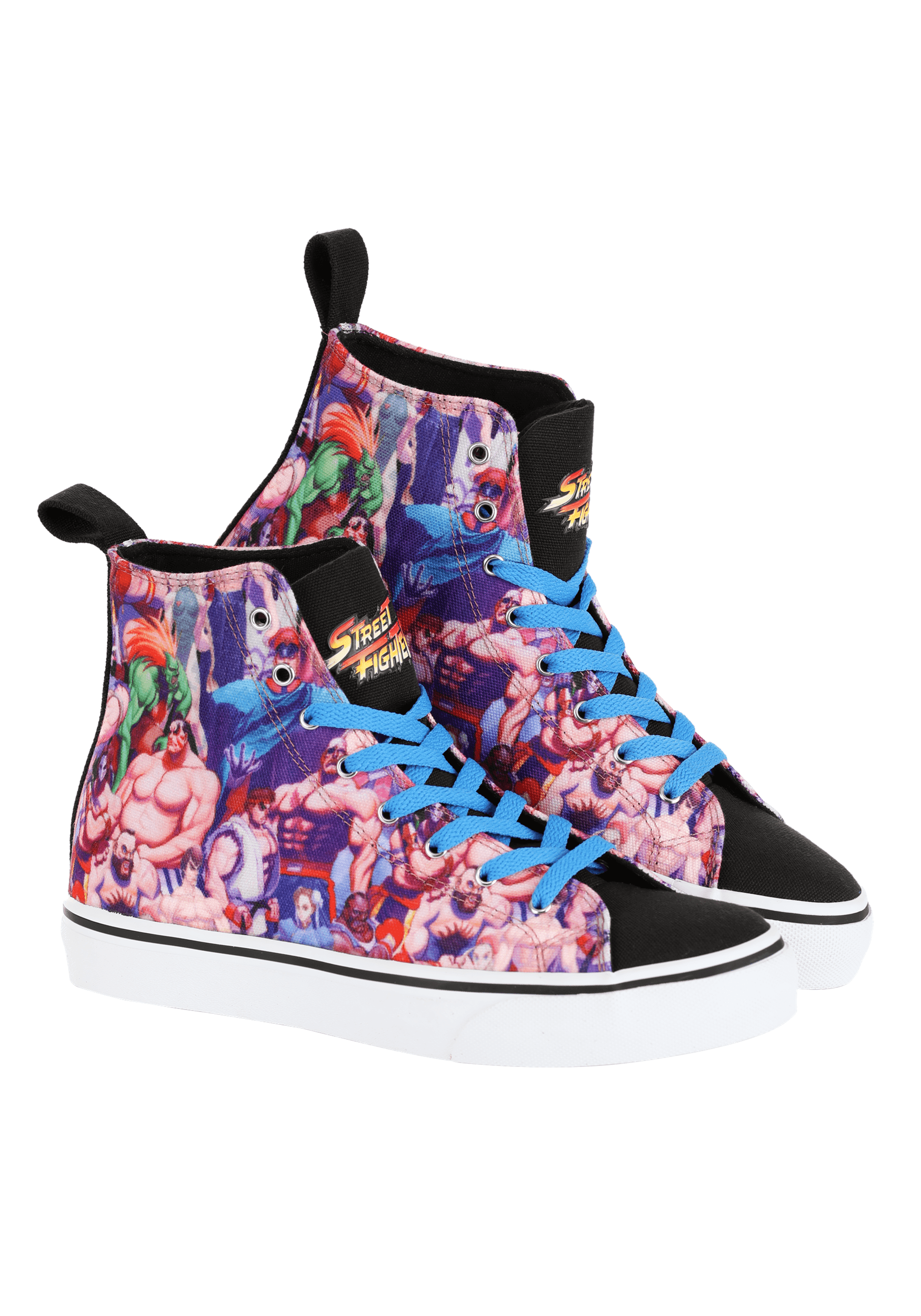 Street Fighter High Top Adult Sneakers