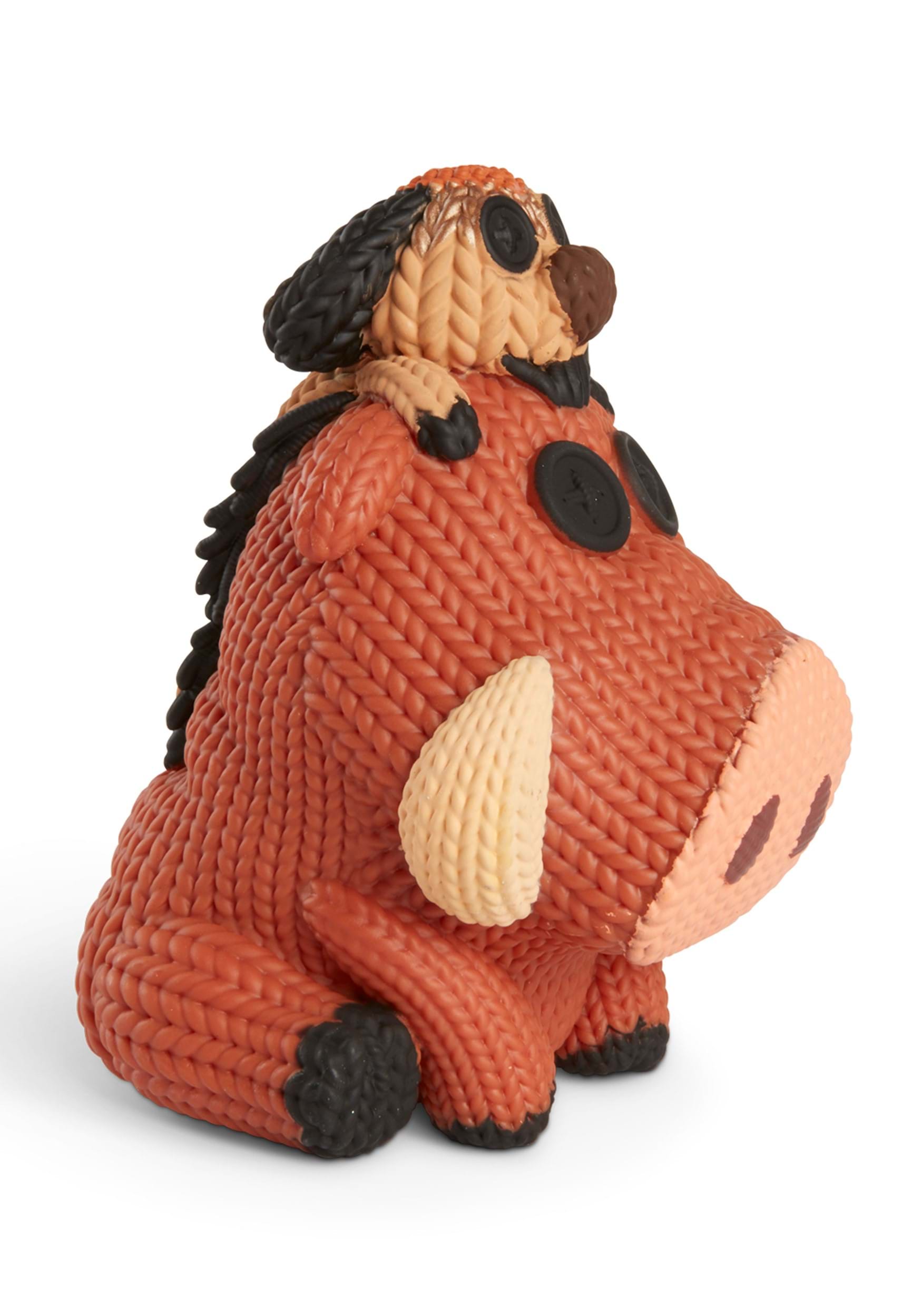 Pumbaa And Timon Handmade By Robots Knit Series Vinyl Figure