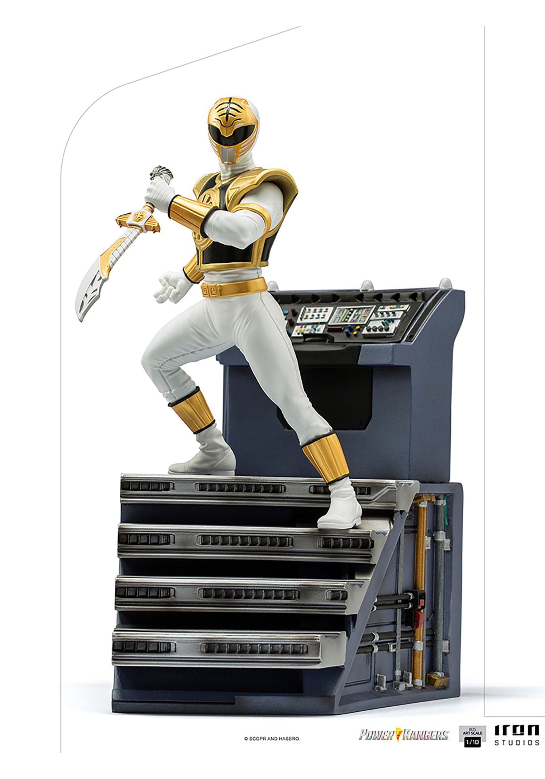 Power Rangers White Ranger BDS Art 1/10 Scale Statue