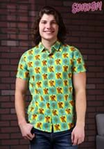 Adult Scooby Doo Collar Shirt Alt 1