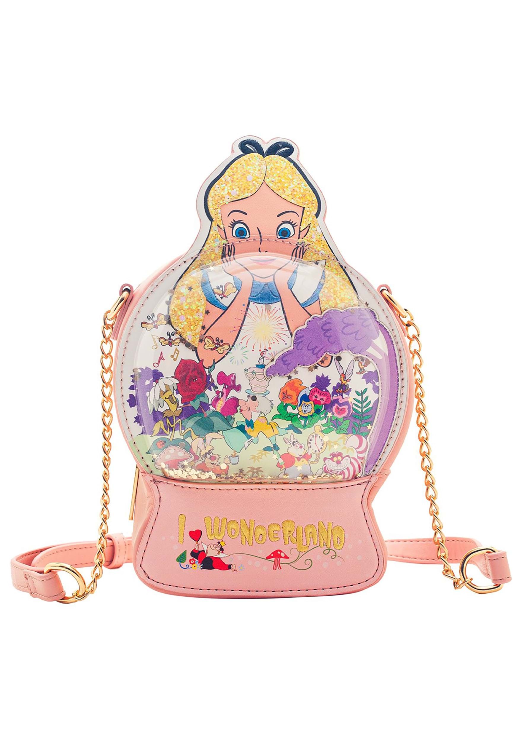 Alice In Wonderland Snowglobe Crossbody Bag , Alice In Wonderland Accessories
