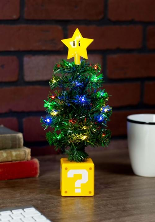 Super Mario LED Light-up Desktop Tree