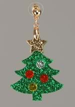 Christmas Tree Lucite Glitter Earring Alt 1