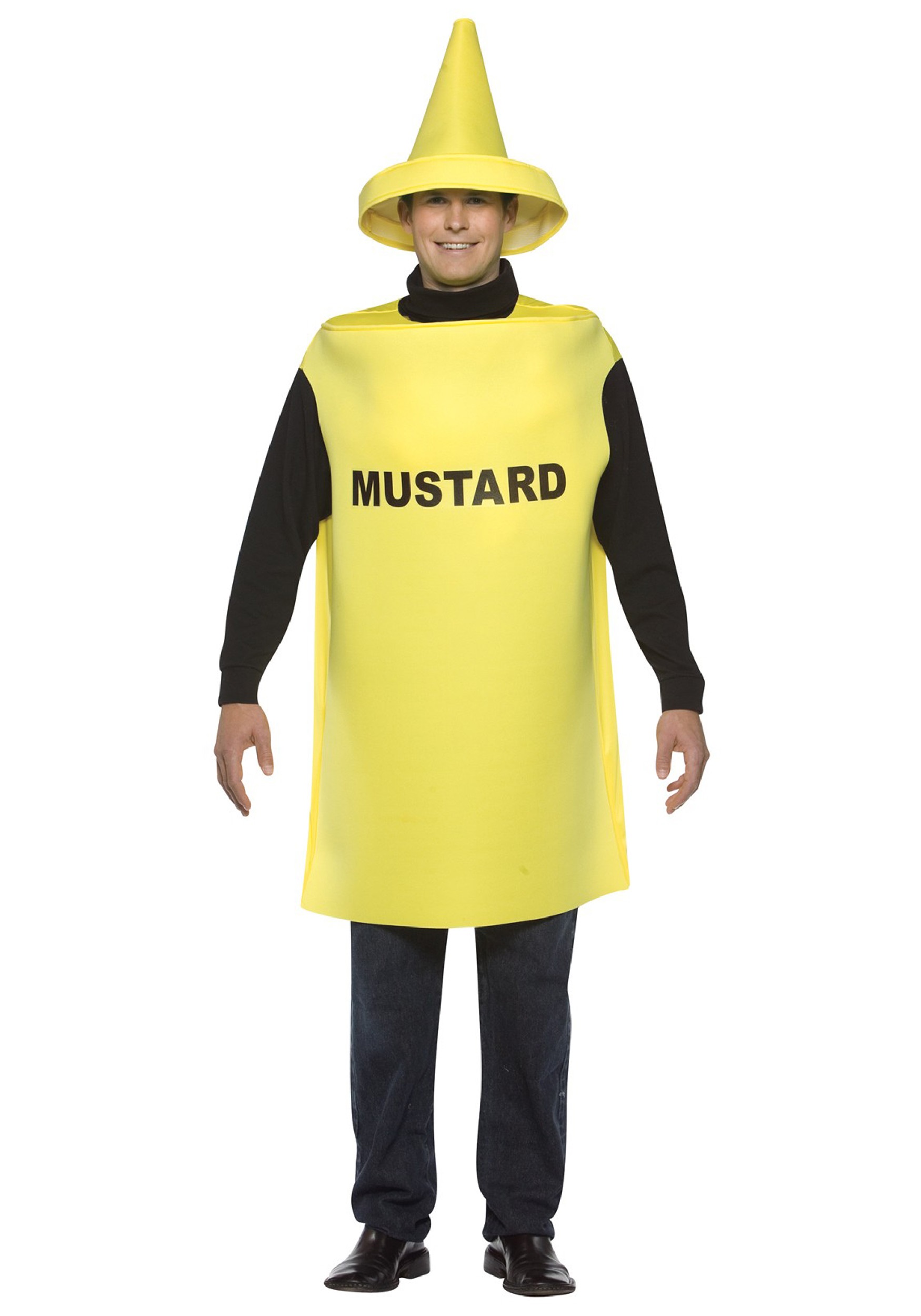 Mustard Adult Fancy Dress Costume