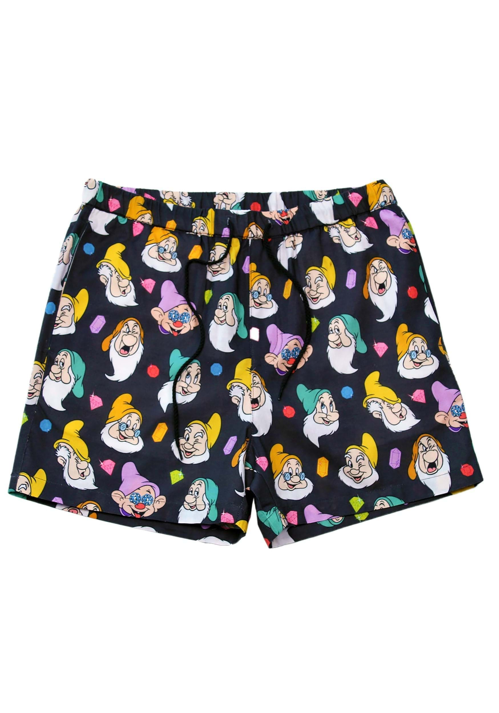 Adult Snow White 7 Dwarfs Cakeworthy Shorts , 7 Dwarves Apparel