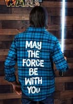 Cakeworthy Star Wars The Force Flannel Shirt for Adults Alt 