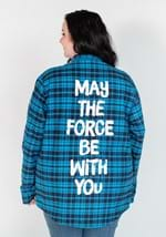 Cakeworthy Star Wars The Force Flannel Shirt for Adults Alt 