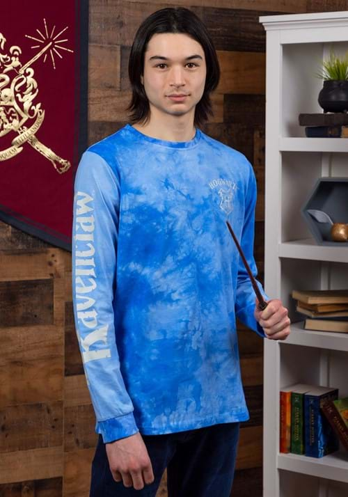 UNISEX RAVENCLAW TIE DYE LONG SLEEVE T-SHIRT_Update