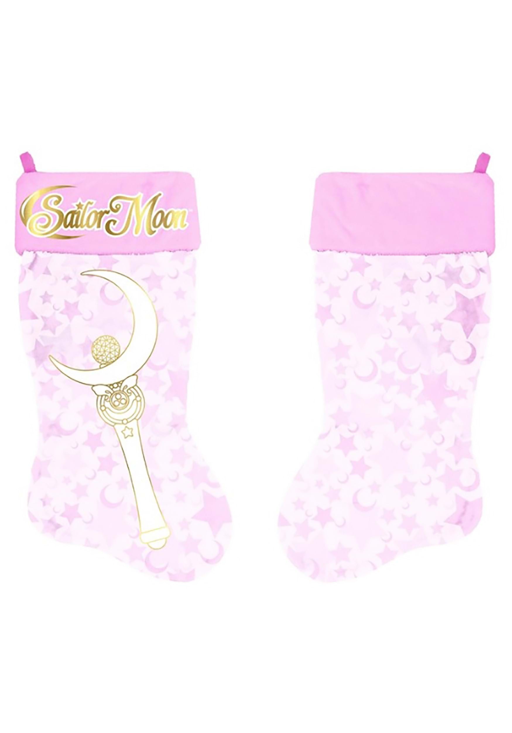 Sailor Moon Pink & Gold Holiday Stocking