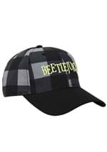 BEETLEJUICE LOGO EMBROIDERED TWILL PLAID HAT Alt 2