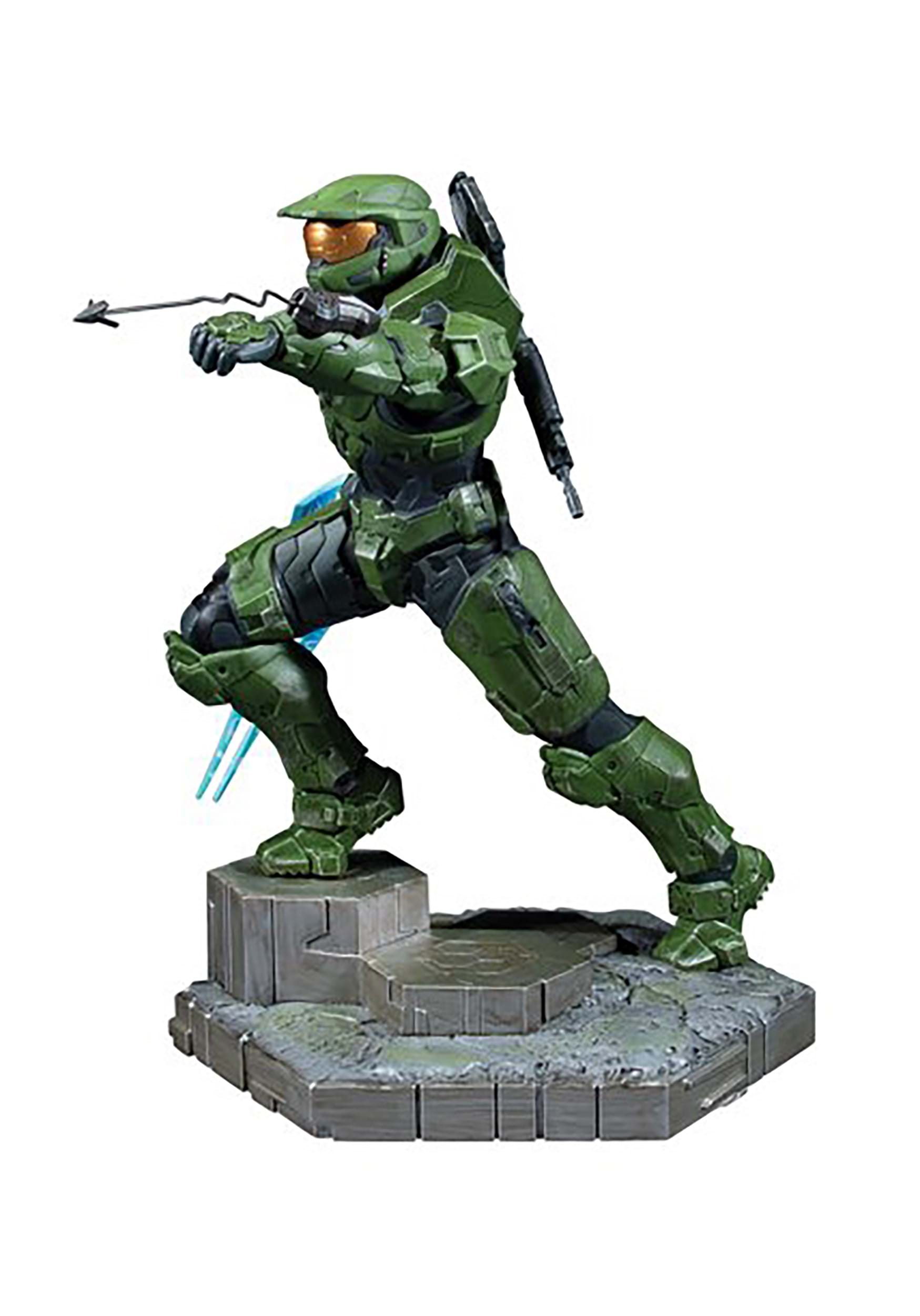 Halo Infinite: Master Chief W/ Grappleshot PVC Statue