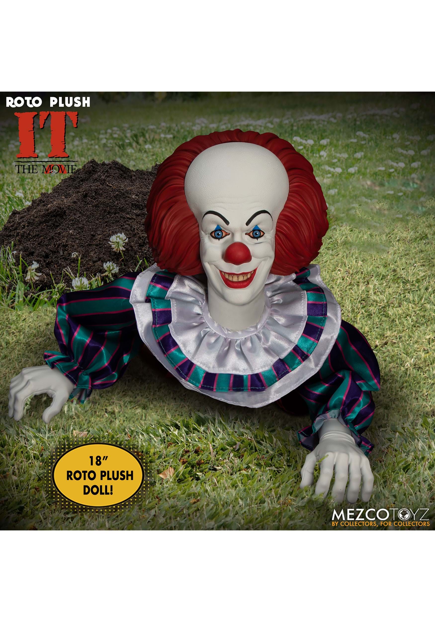 Roto Plush IT (1990): Pennywise Doll