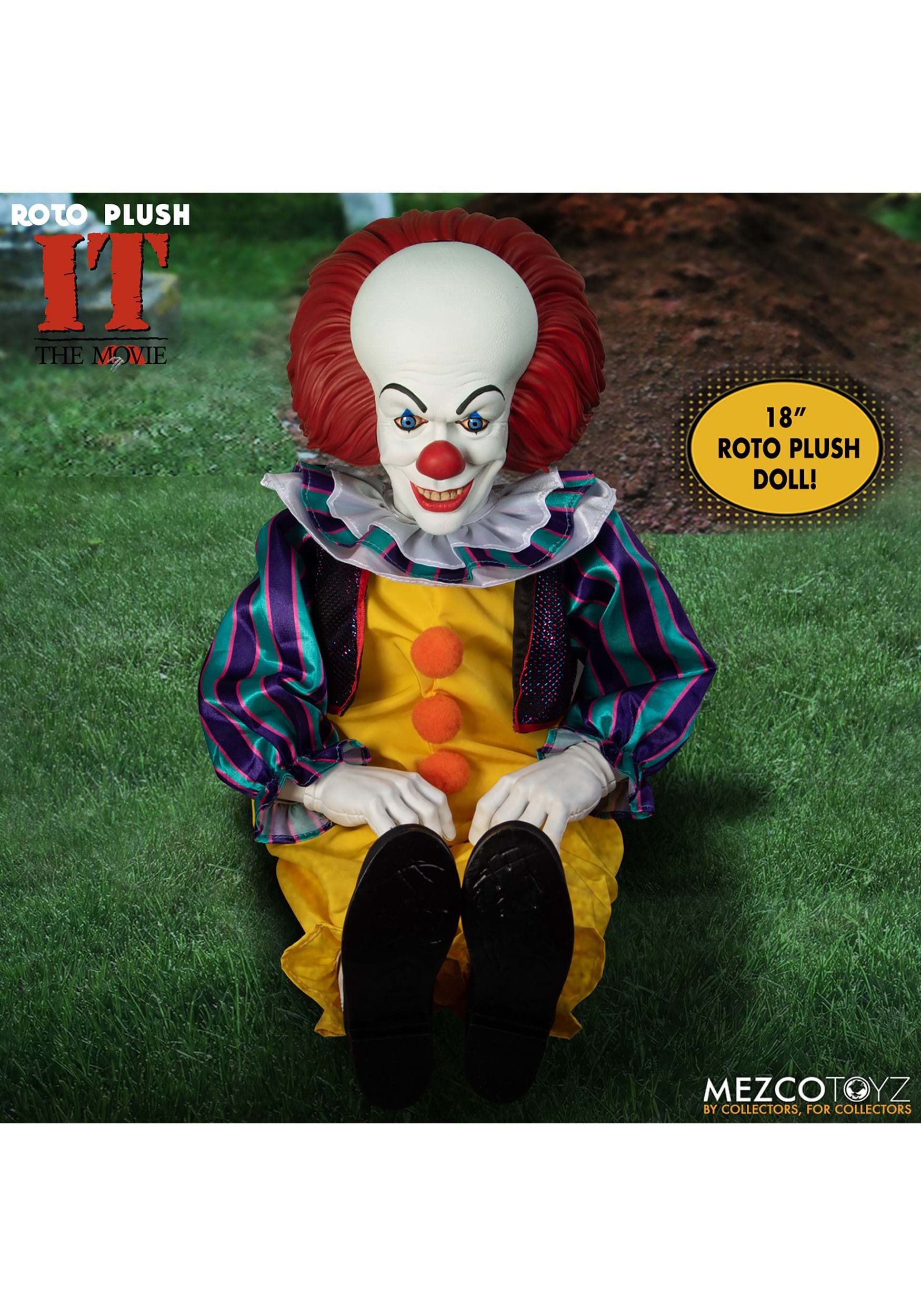 Roto Plush IT (1990): Pennywise Doll