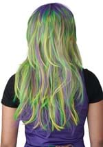 Girls Mardi Gras Color Wig Alt 1