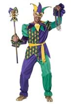 Mens Deluxe Mardi Gras Jester Costume