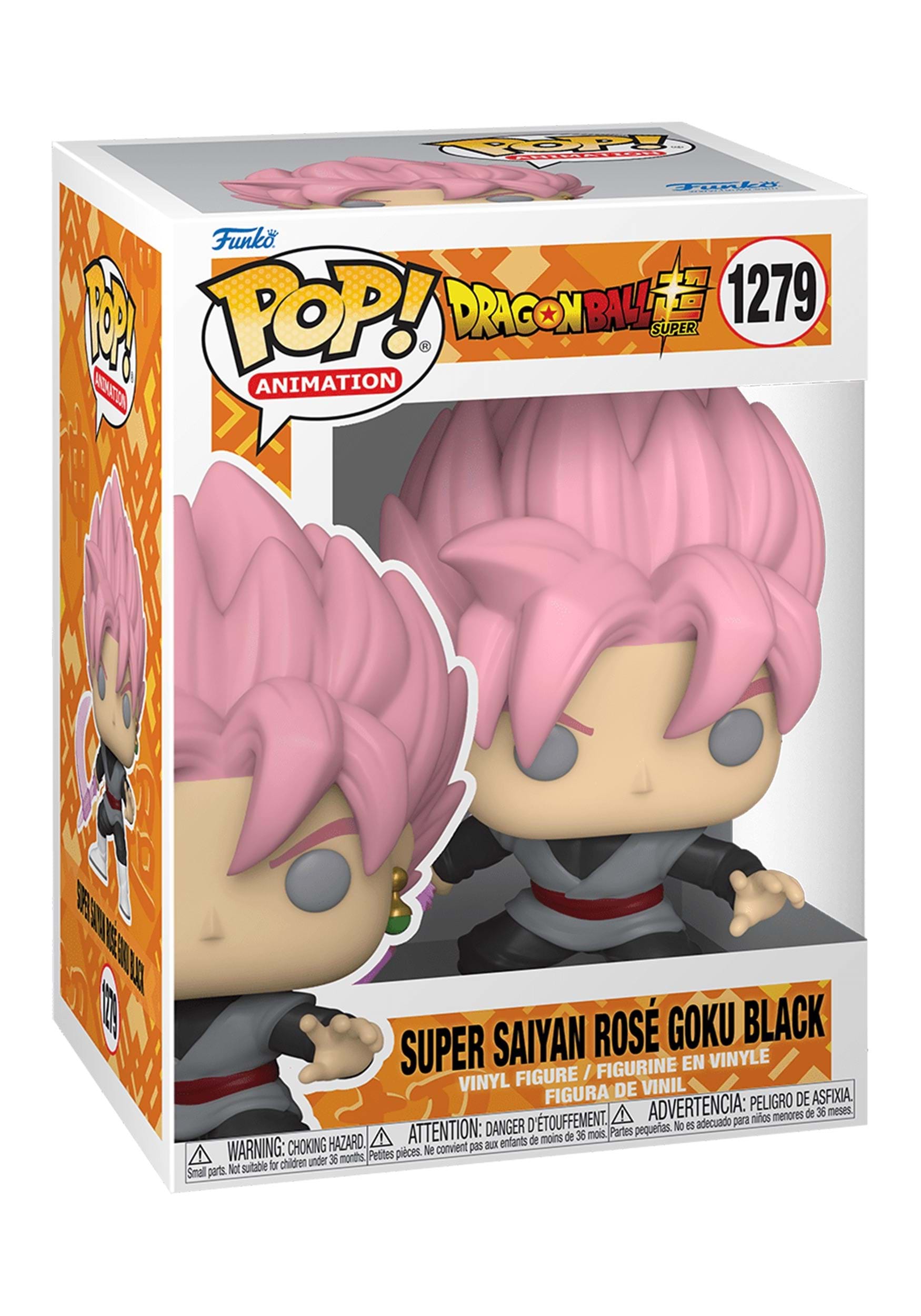 Dragon Ball Super Super Saiyan Rose Goku Black Mini Backpack Anime