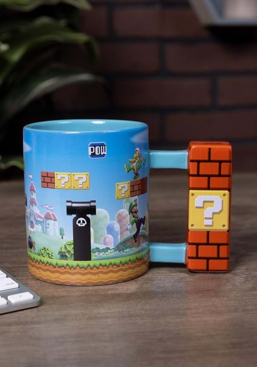 Super Mario Level Shaped Mug